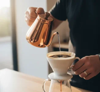 Από Τις Πλαγιές Των Άνδεων Στο Φλιτζάνι Σας: Ανακαλύψτε Τη Μαγεία Του Καφέ Κολομβίας 3 Παρασκευή Κολομβιανού Καφέ Με Τη Μέθοδο Pour-Over (V60) Για Ανάδειξη Των Αρωμάτων.
