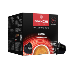Bianchi Coffee Κάψουλες Espresso Forte Συμβατές με Μηχανή Dolce Gusto 16caps