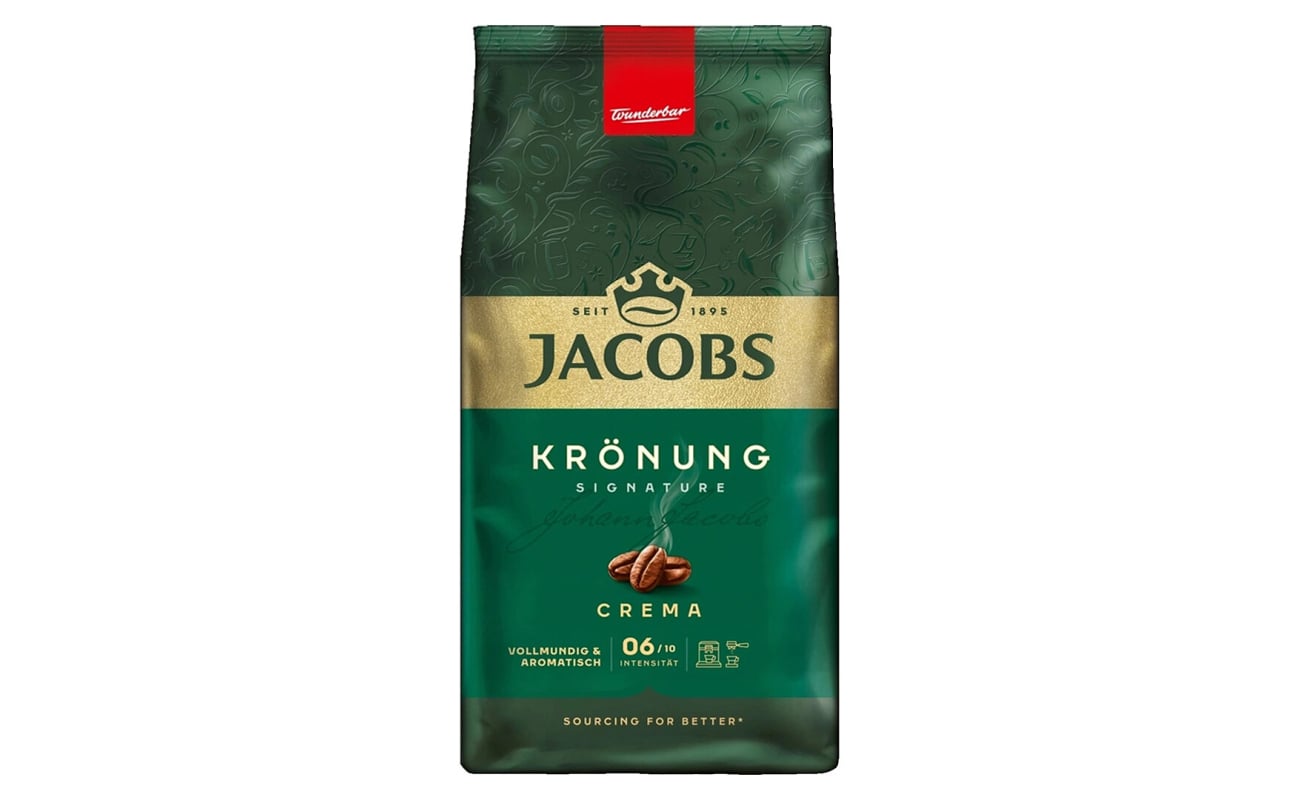 Jacobs Kronung Cafe Crema 1Kg Σε Κόκκους