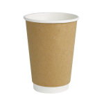 ΠΟΤΗΡΙ ΧΑΡΤΙΝΟ ΚΡΑΦΤ (DOUBLE WALL) (16οz) - (25τεμ.)