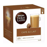Nescafe Κάψουλες Cafe Au Lait Συμβατές με Μηχανή Dolce Gusto 16caps