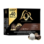 L'or Κάψουλες Espresso Forza Συμβατές με Μηχανή Nespresso 40caps