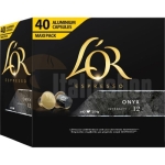 L'or Κάψουλες Espresso Onyx Συμβατές με Μηχανή Nespresso 40caps