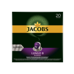 Jacobs Espresso Lungo Intenso συμβατές κάψουλες Nespresso – 20 τμχ