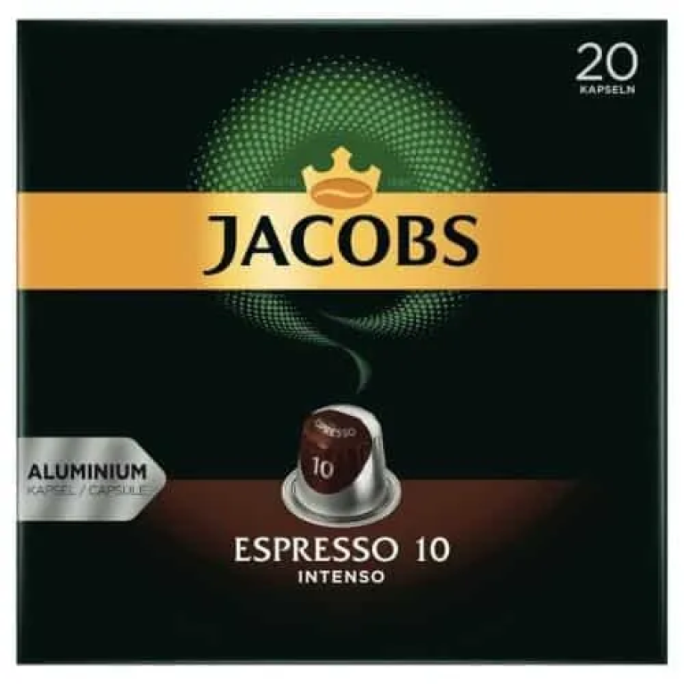 Jacobs Intenso κάψουλες Nespresso συμβατές - 20 τμχ
