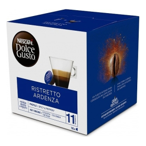Nescafe Κάψουλες Ristretto Ardenza Συμβατές με Μηχανή Dolce Gusto 16caps