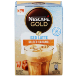 Nescafe Στιγμιαίος Καφές Gold Iced Latte Salted Caramel 7x14.5g