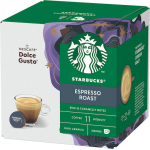 Starbucks Κάψουλες Espresso Roast Συμβατές με Μηχανή Dolce Gusto 12caps