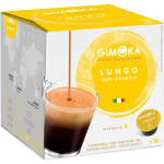 Gimoka Κάψουλες Espresso Lungo Συμβατές με Μηχανή Dolce Gusto 16caps