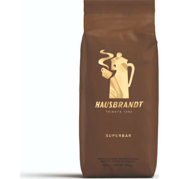 Hausbrandt Καφές Espresso Superbar σε Κόκκους 1kg - Image 1