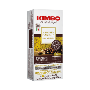 Kimbo Espresso Barista 100% Arabica Nespresso 10 Κάψουλες Αλουμινίου