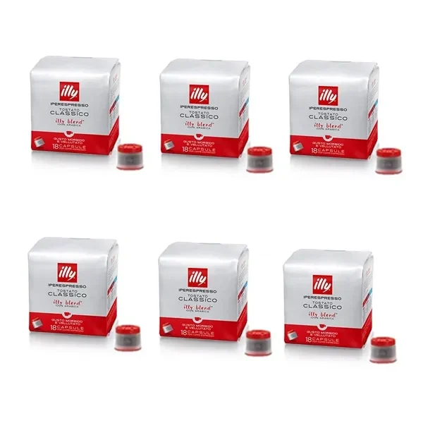 Erthikfgtigtwdoew Κάψουλες Illy Iperespresso Classico 108 Τεμάχια - Image 1