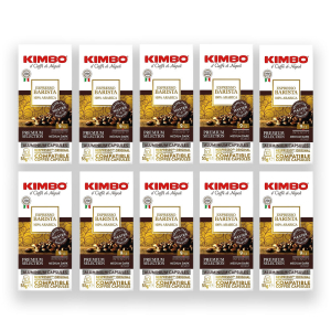 Kimbo Espresso Barista 100% Arabica Συμβατές με Μηχανή Nespresso 100 Κάψουλες Αλουμινίου