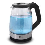 homevero hv-gk17 1.7l γυάλινος βραστήρας νερού 1.7L 2200W με μπλε LED HomeVero HV-GK1.7