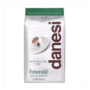 danesi emerald 1kg καφές σε κόκκους 1kg για espresso με πλούσια κρέμα, για μύλο και μηχανές espresso