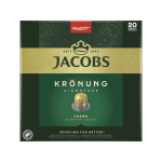 jacobs nespresso kronung crema 20caps κάψουλες συμβατές με Nespresso για espresso ή lungo με πλούσια κρέμα