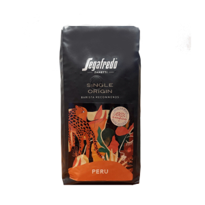 segafredo single origin peru 1kg καφές σε κόκκους 1kg σε συσκευασία, μονοποικιλιακός από Περού για espresso με καθαρό άρωμα