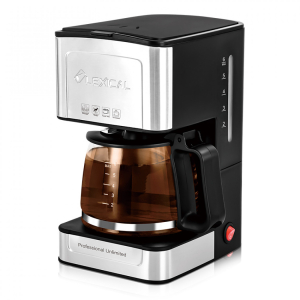 lexical lem-0643 1.2l καφετιέρα φίλτρου 800W μαύρη με κανάτα 1.2L, δοχείο 1.4L και διατήρηση θερμότητας