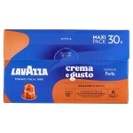 Lavazza Crema e Gusto Forte κάψουλες Nespresso συμβατές - 30 τεμάχια