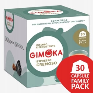 Gimoka Cremoso Xl Κάψουλες Dolce Gusto - Gimoka Cremoso Κάψουλες Dolce Gusto Συμβατές - 30τμχ XL