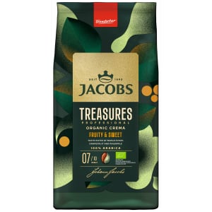 Jacobs Treasure Crema BIO 1kg Σε Κόκκους