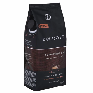 Davidoff Espresso 57 - Davidoff Espresso 57 Dark & Chocolatey 1kg Σε Κόκκους