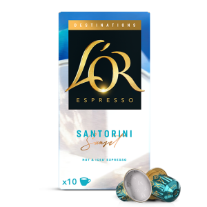 L'or Κάψουλες Espresso Santorini Sunset Συμβατές με Μηχανή Nespresso 10caps