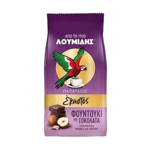 Λουμίδης Εκαστος Φουντούκι Σοκολάτα 90gr — Στιγμιαίος Καφές Παπαγάλος