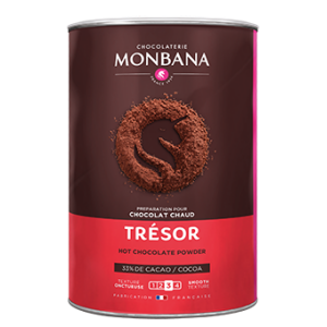 Monbana Trésor Ρόφημα Σοκολάτας σε Σκόνη 33% Κακάο 1kg