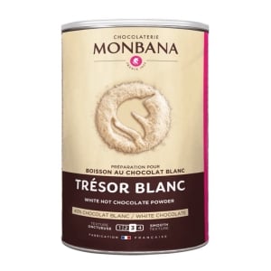 Monbana Tresor Blanc - Λευκή Σοκολάτα σε Σκόνη 500g