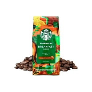 Starbucks Breakfast Blend 450g σε Κόκκους — Medium Roast 100% Arabica