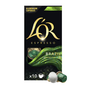 L'OR Espresso Brazil - 10 κάψουλες συμβατές με Nespresso