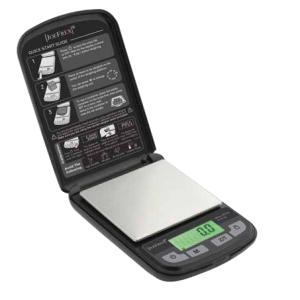 Joe Frex xwa ζυγαριά καφέ digital με ψηφιακό display και μεταλλική διάτρητη βάση