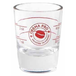 Δοσομετρικό ποτηράκι espresso Crema Pro 30-60ml με ενδείξεις μέτρησης για shots