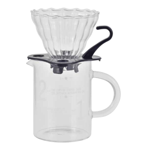 Σετ Pour Over Belogia CDG 402001 με Γυάλινη Κανάτα 400ml & Πλαστικό Dripper