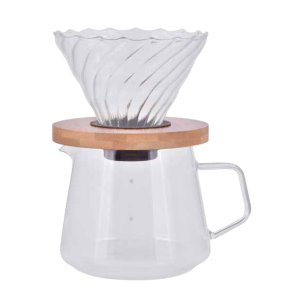 Σετ pour over καφέ Belogia CDG 402001 με χαλκίνη δεξαμενή και γυάλινο φίλτρο
