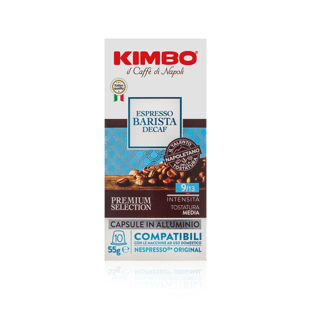 Kimbo Decaffeinato Premium Κάψουλες Nespresso 10Τμχ Kimbo Decaffeinato Premium Κάψουλες Nespresso 10Τμχ