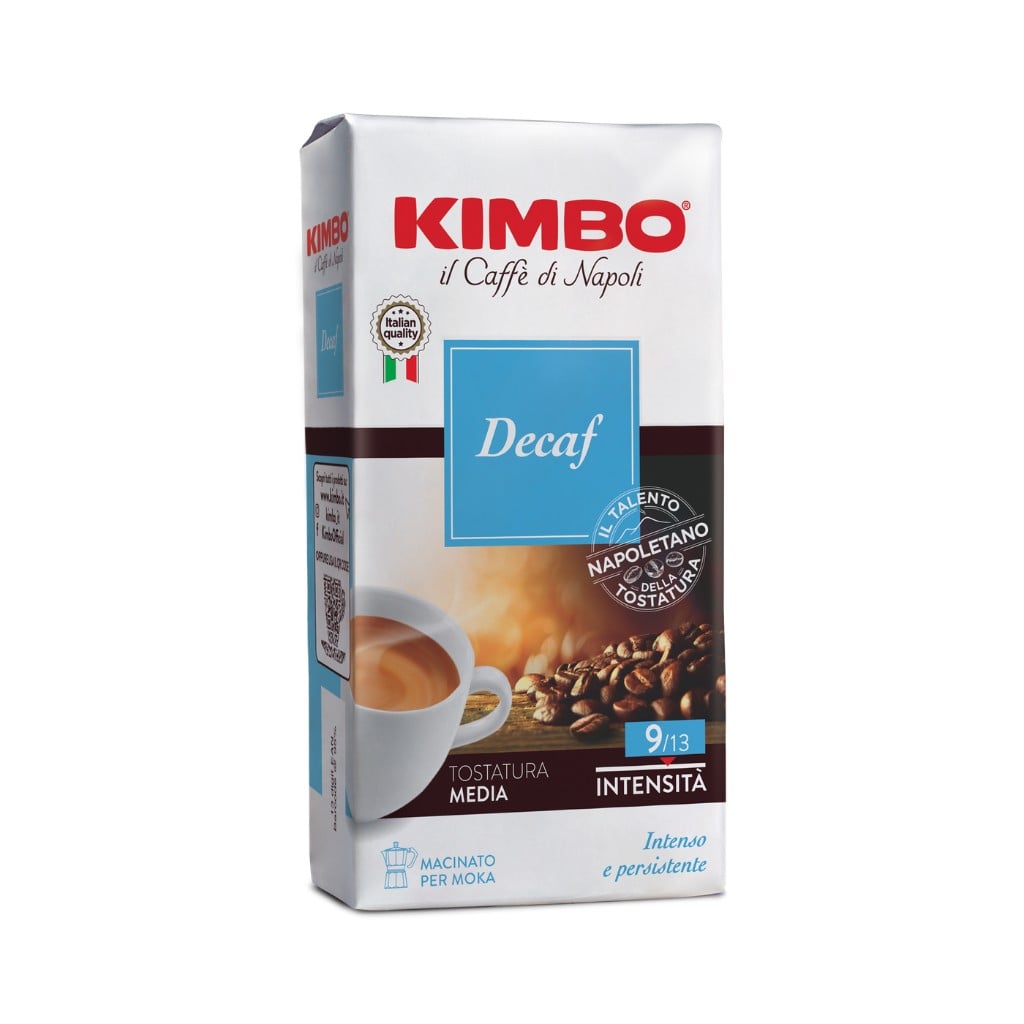 Kimbo Decaffeinato 250G Αλεσμένος Kimbo Decaffeinato 250G Αλεσμένος